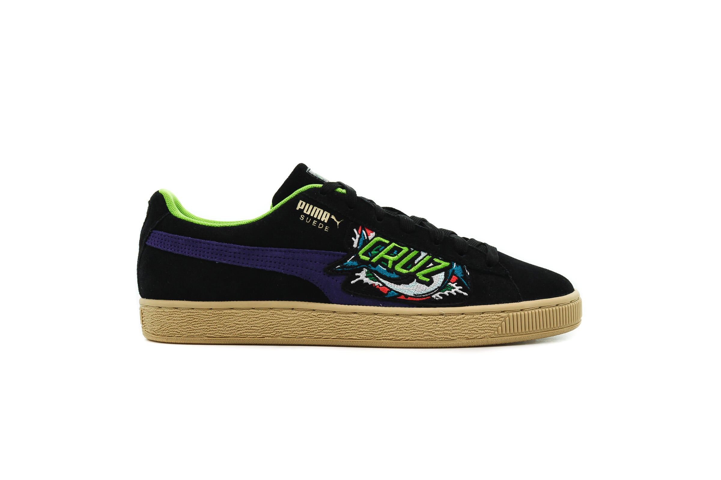 PUMA プーマ スウェード サンタクルーズ ブラック グリーンフラッシュ 381905-01 size:26.5cm Puma Suede Santa Cruz Shark | 381905-01 | AFEW STORE